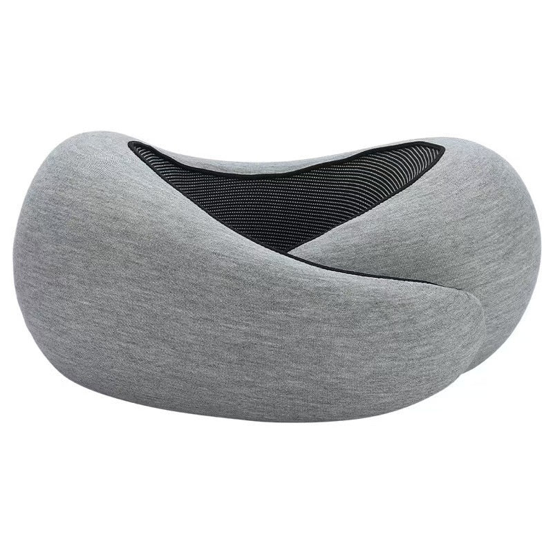 Memory Foam Travel Neck Pillow – U-Shape Adjustable Support for Plane, Car & Office